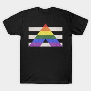 Lgbt gay pride ally flag lgbt ally T-Shirt